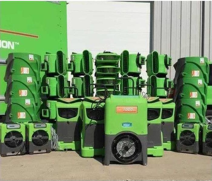 Displaying Servpro Equipment 